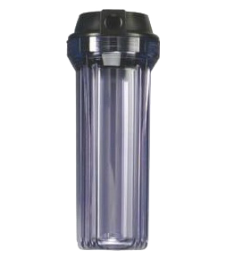 10英吋透明瓶/黑蓋